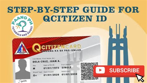 Paano kumuha ng QCitizen ID .